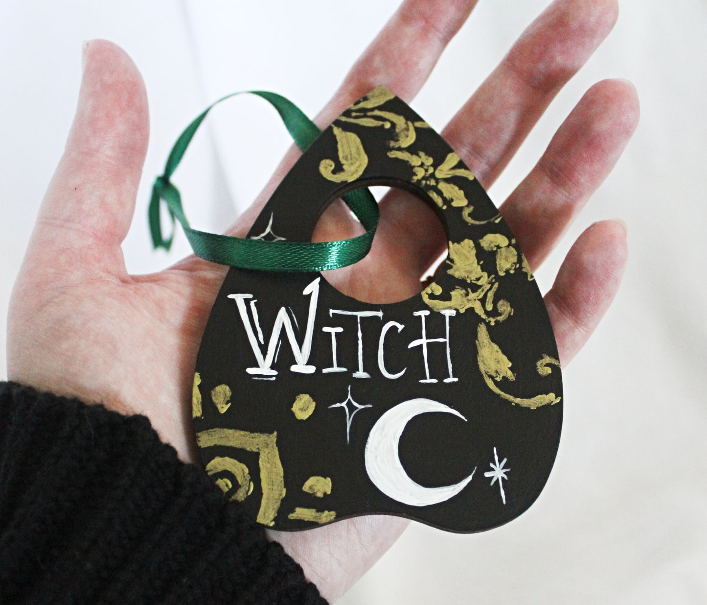 Planchette Witch Ornament