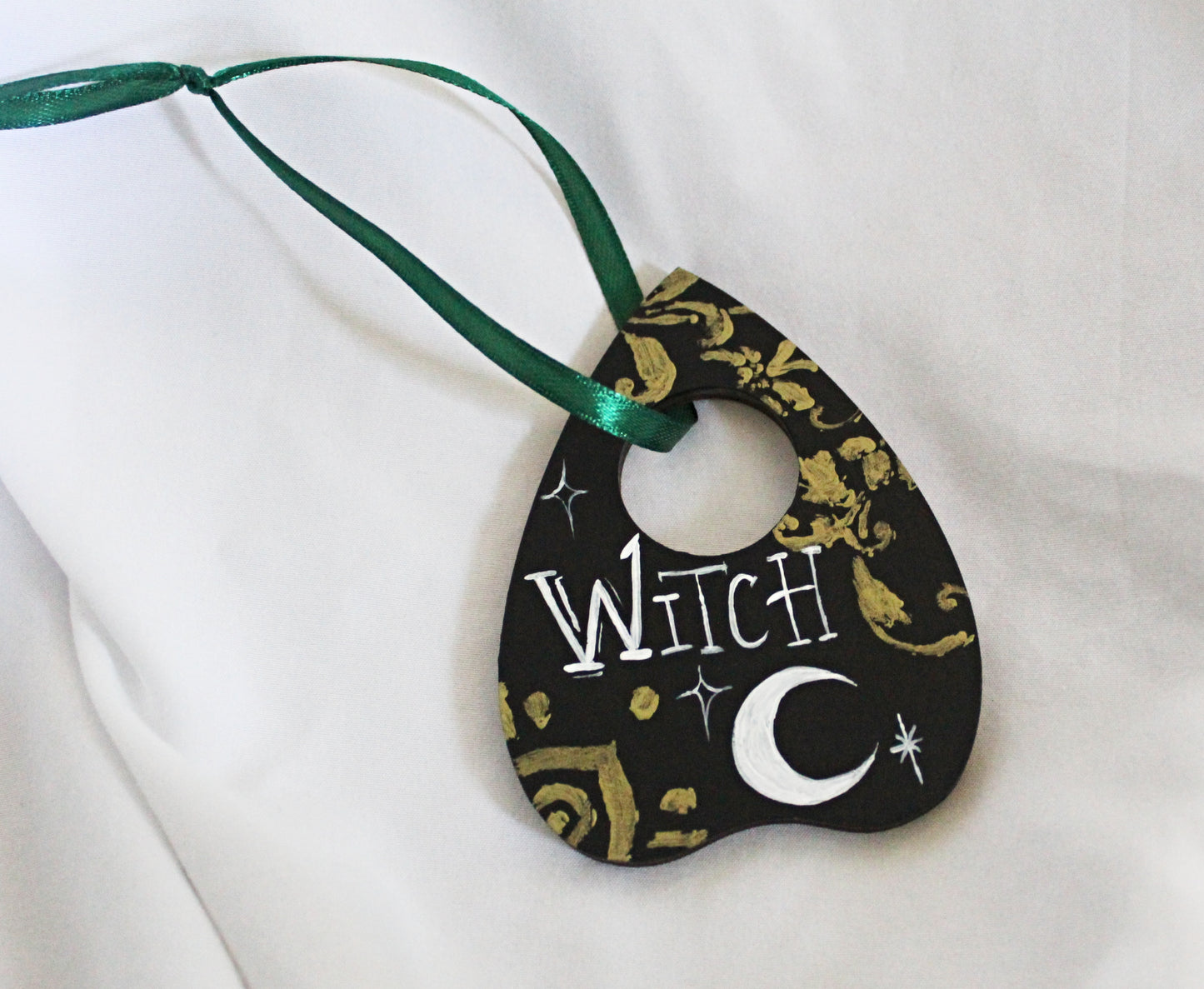 Planchette Witch Ornament