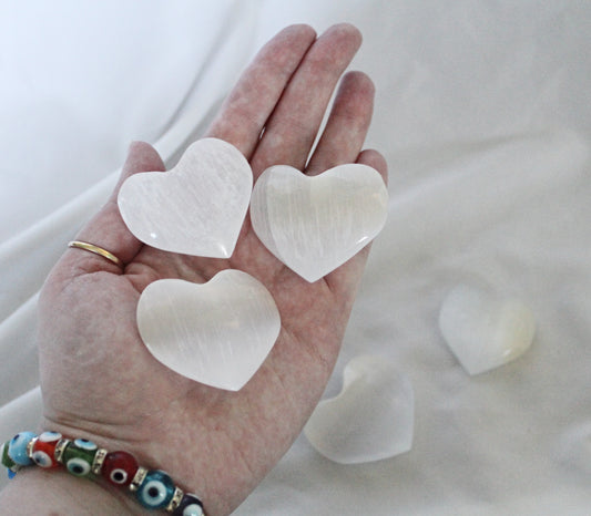 Small Selenite Heart
