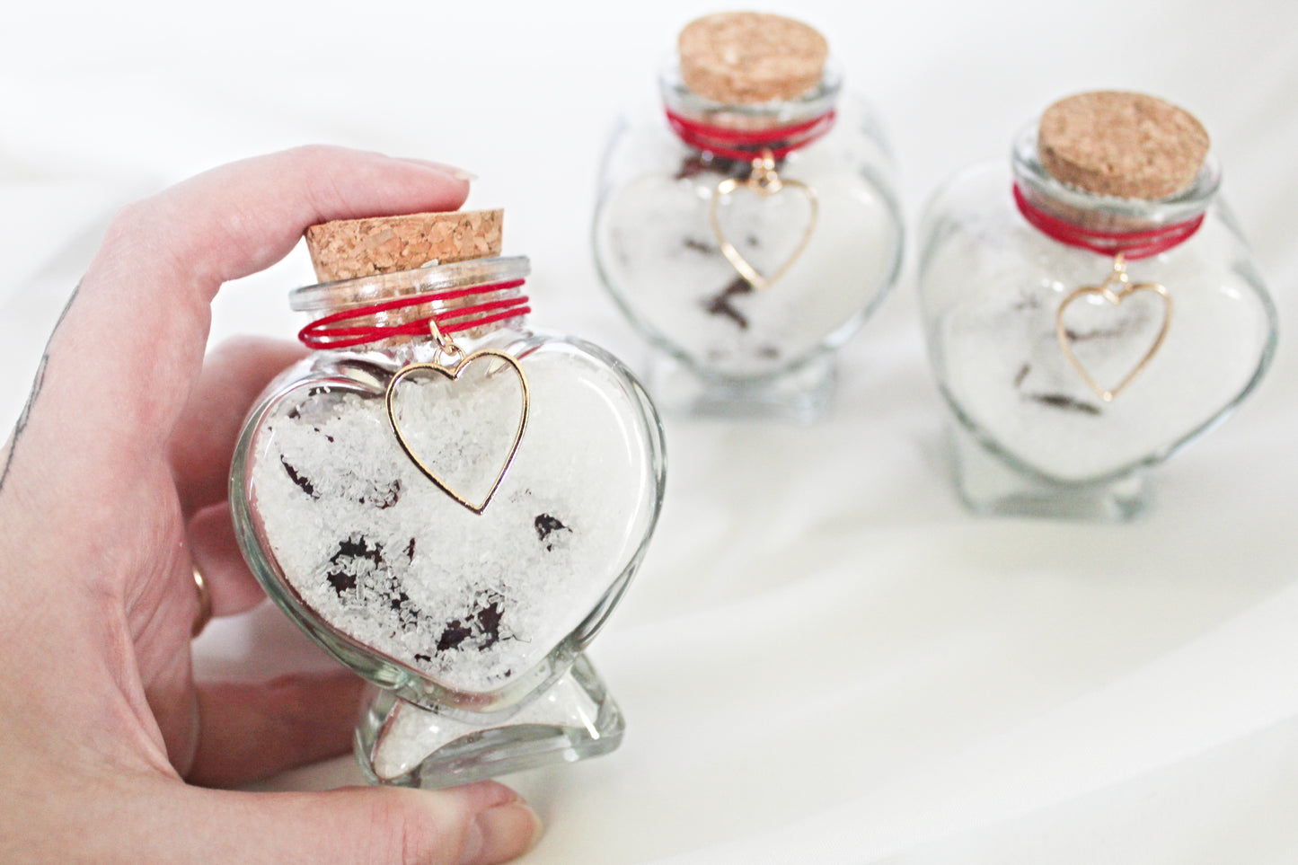 Small Rose Potion Bottle Bath Salts