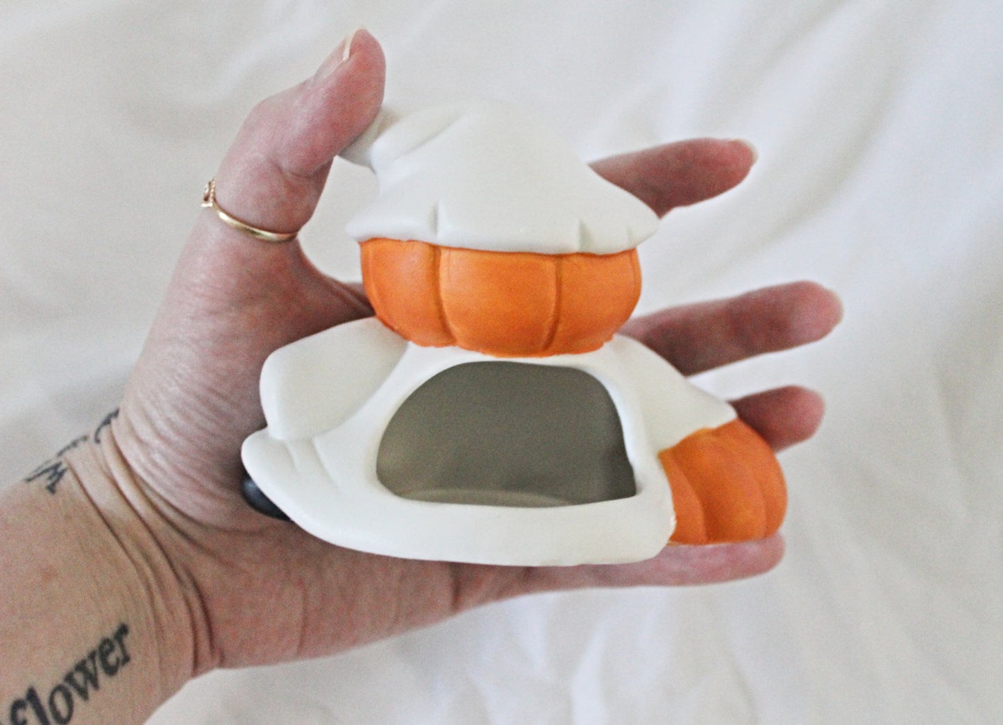 Vintage Jack-O-Lantern Tealight Holder