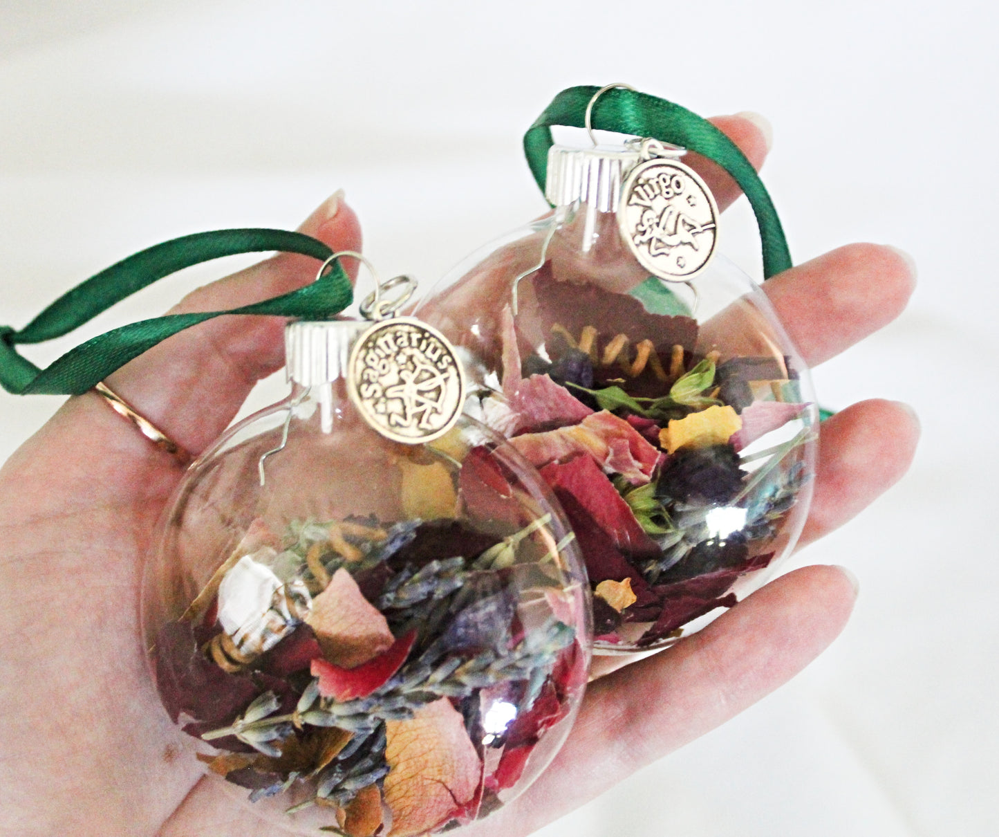 Zodiac Sign Yule Ornament Witch Ball