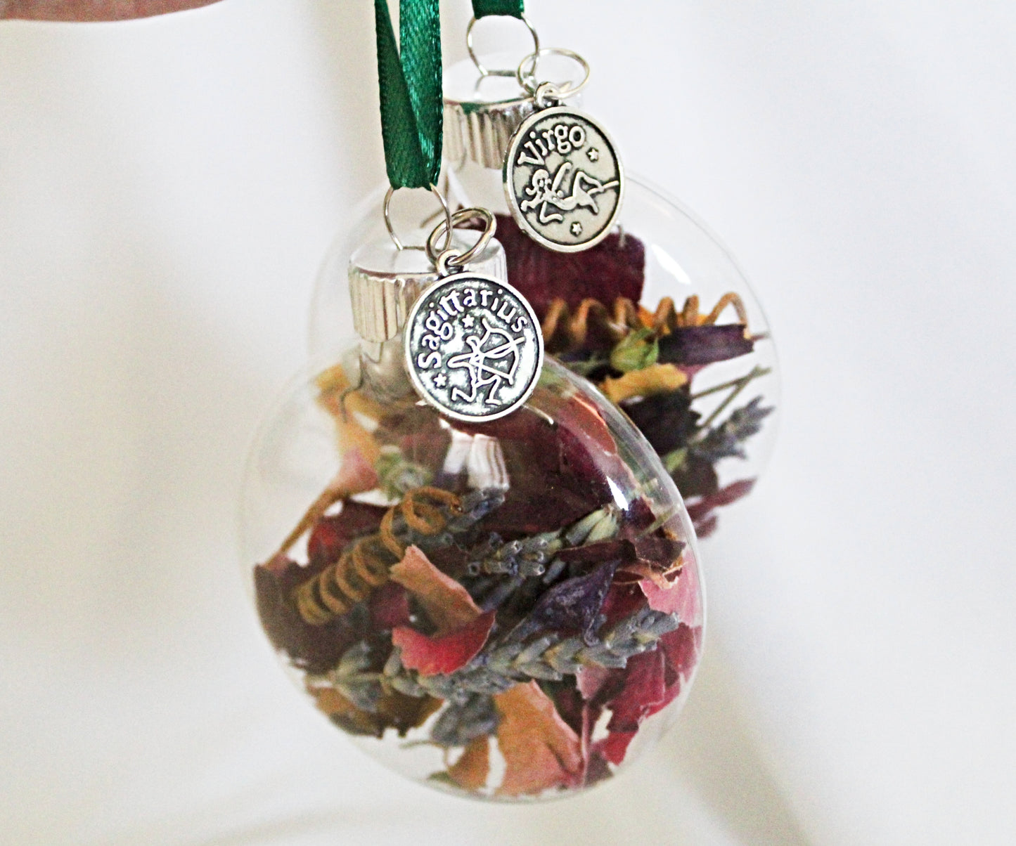 Zodiac Sign Yule Ornament Witch Ball