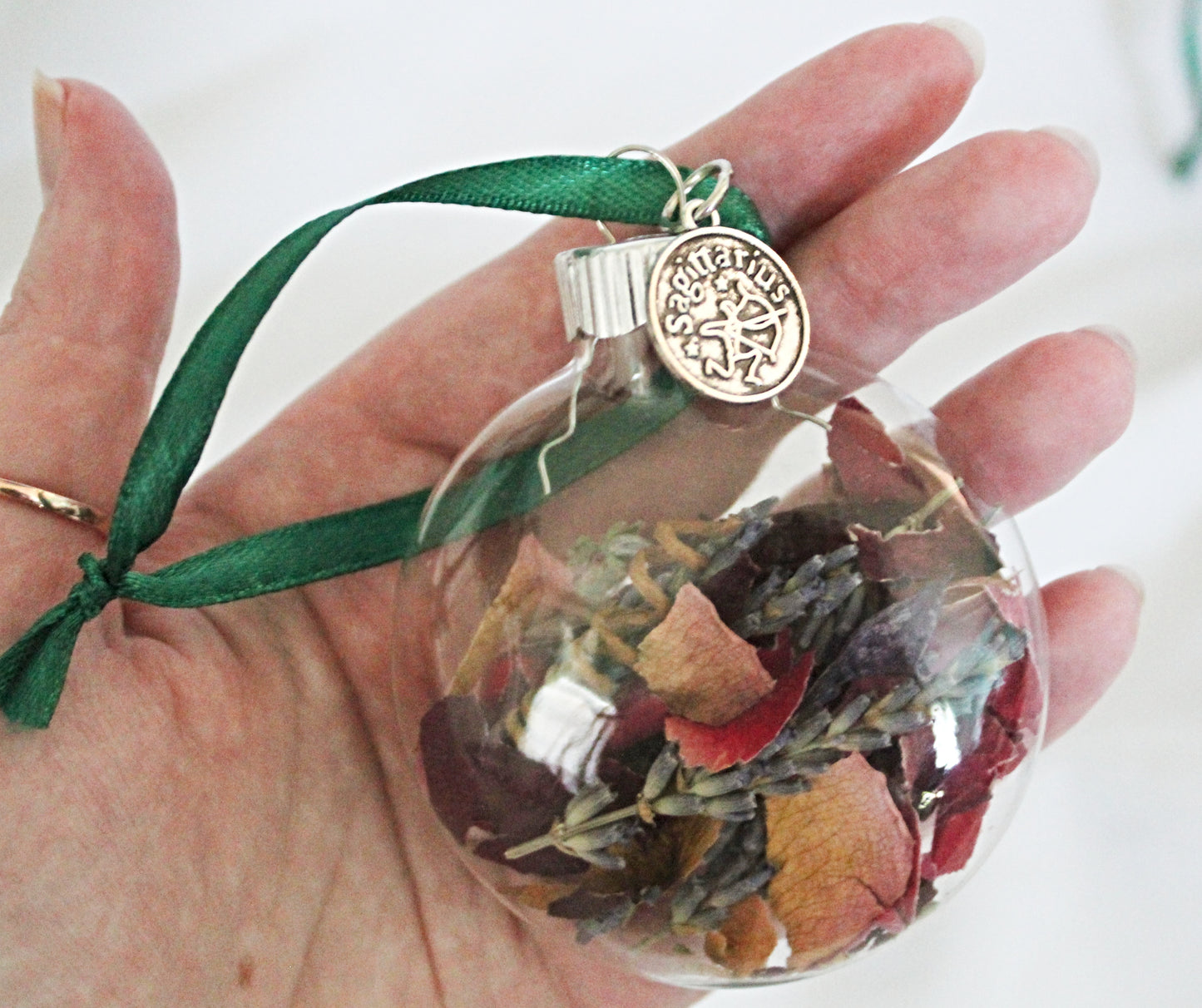 Zodiac Sign Yule Ornament Witch Ball