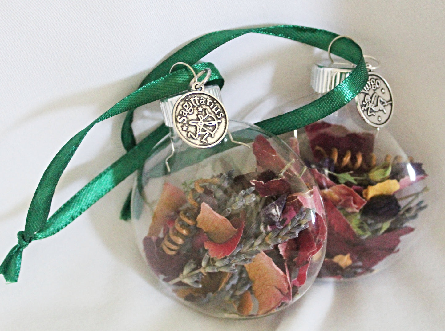Zodiac Sign Yule Ornament Witch Ball