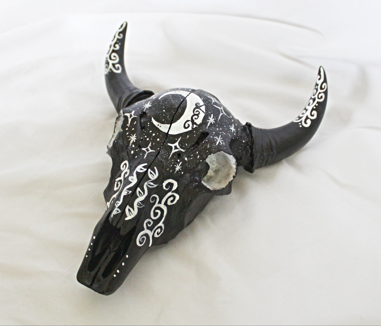 Night Sky Bull Wall Hanging