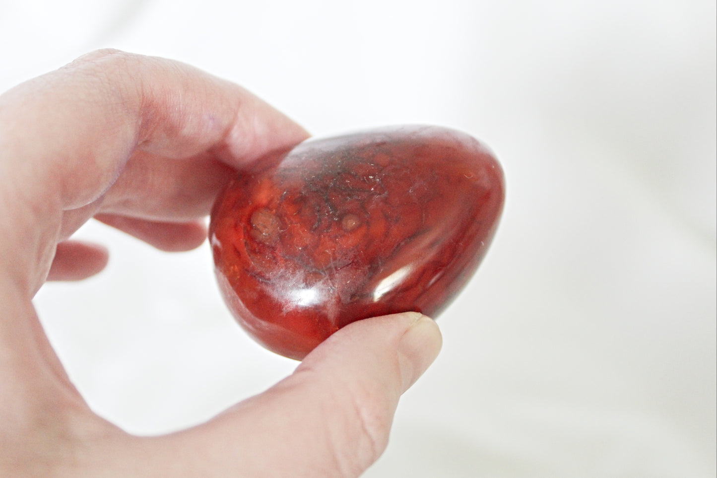 Carnelian Palm Stones