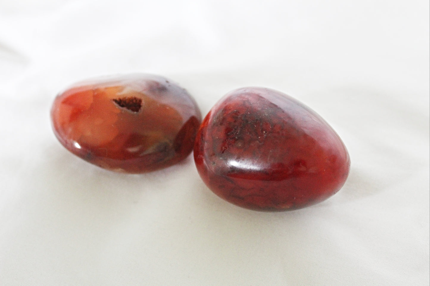 Carnelian Palm Stones