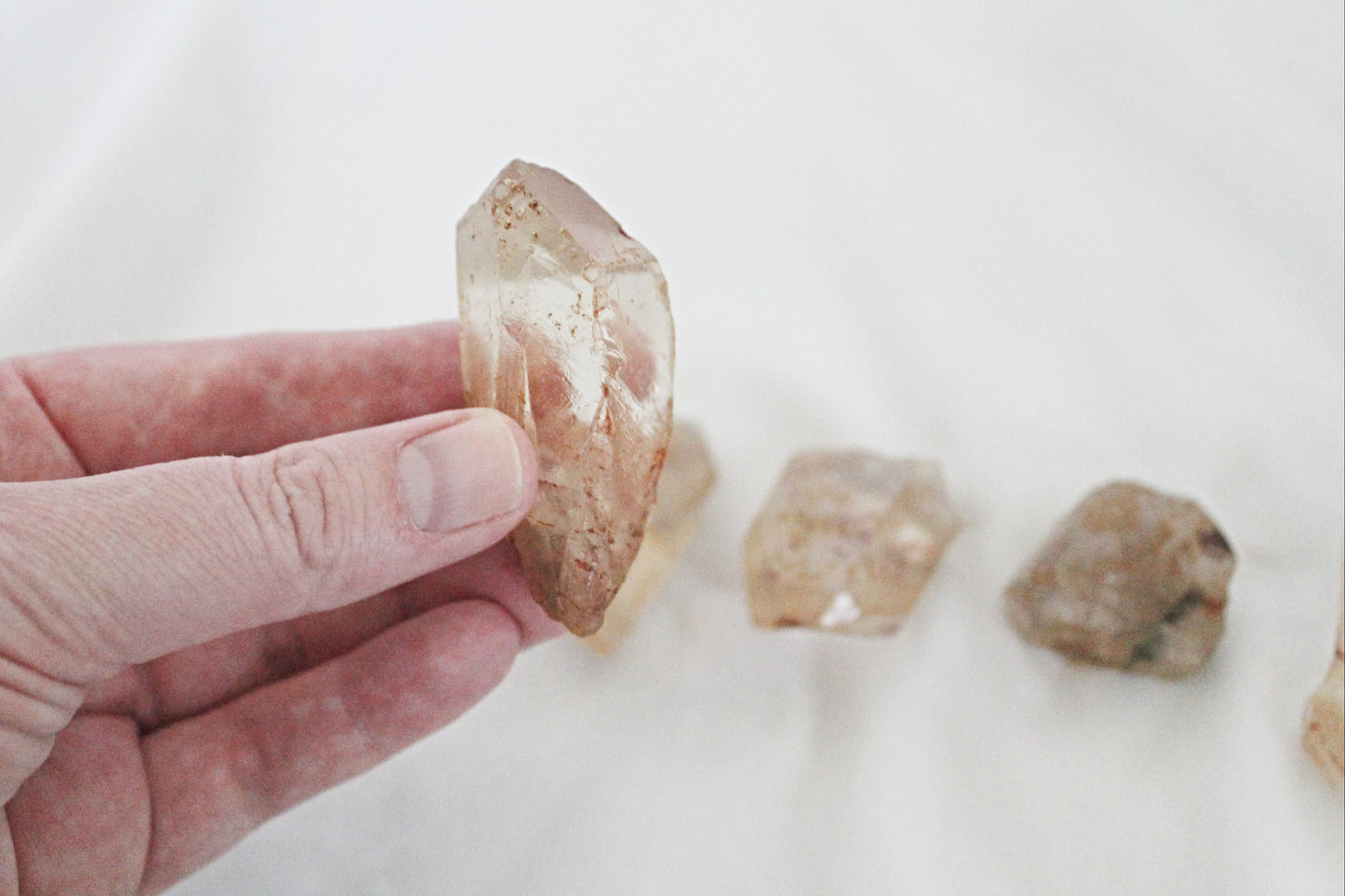 Citrine Raw Crystal Point Chunks