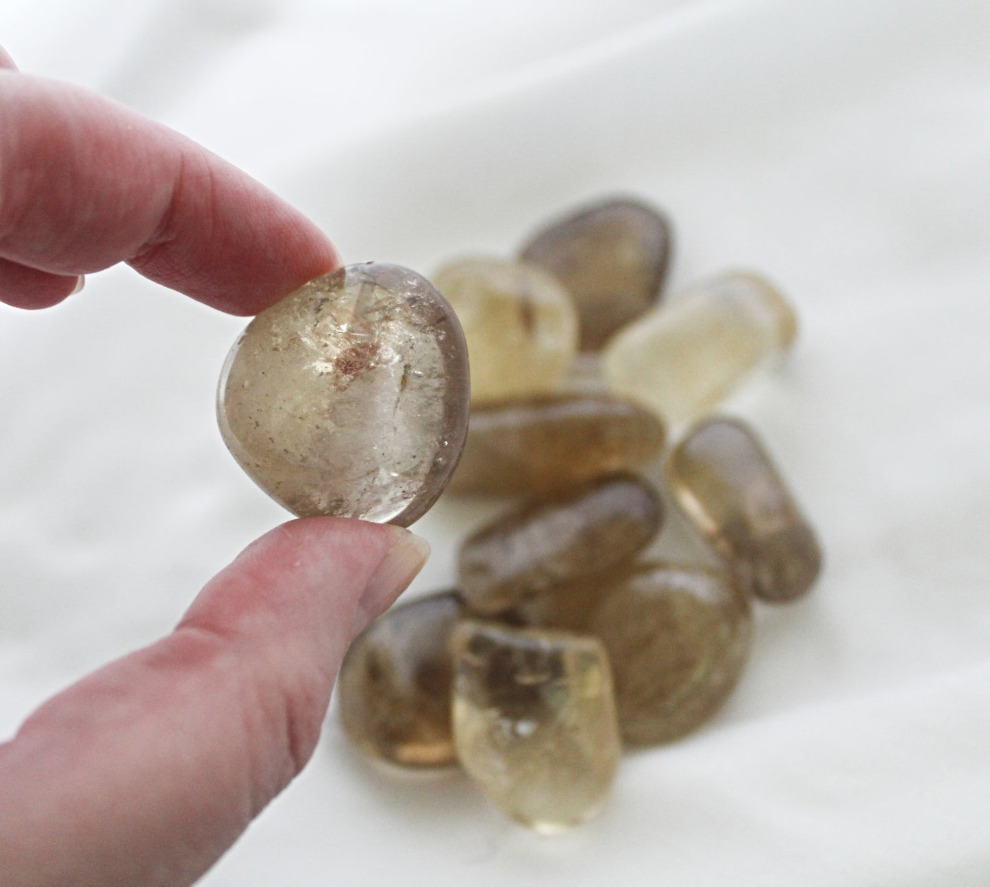 Natural Citrine Tumbles
