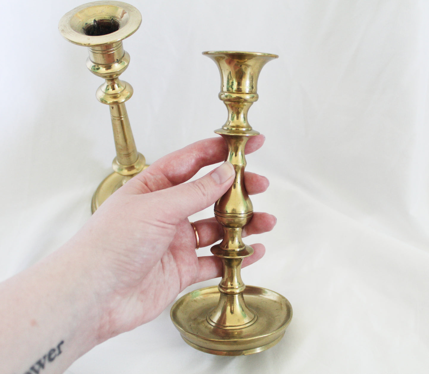 Antique Candlestick Holders