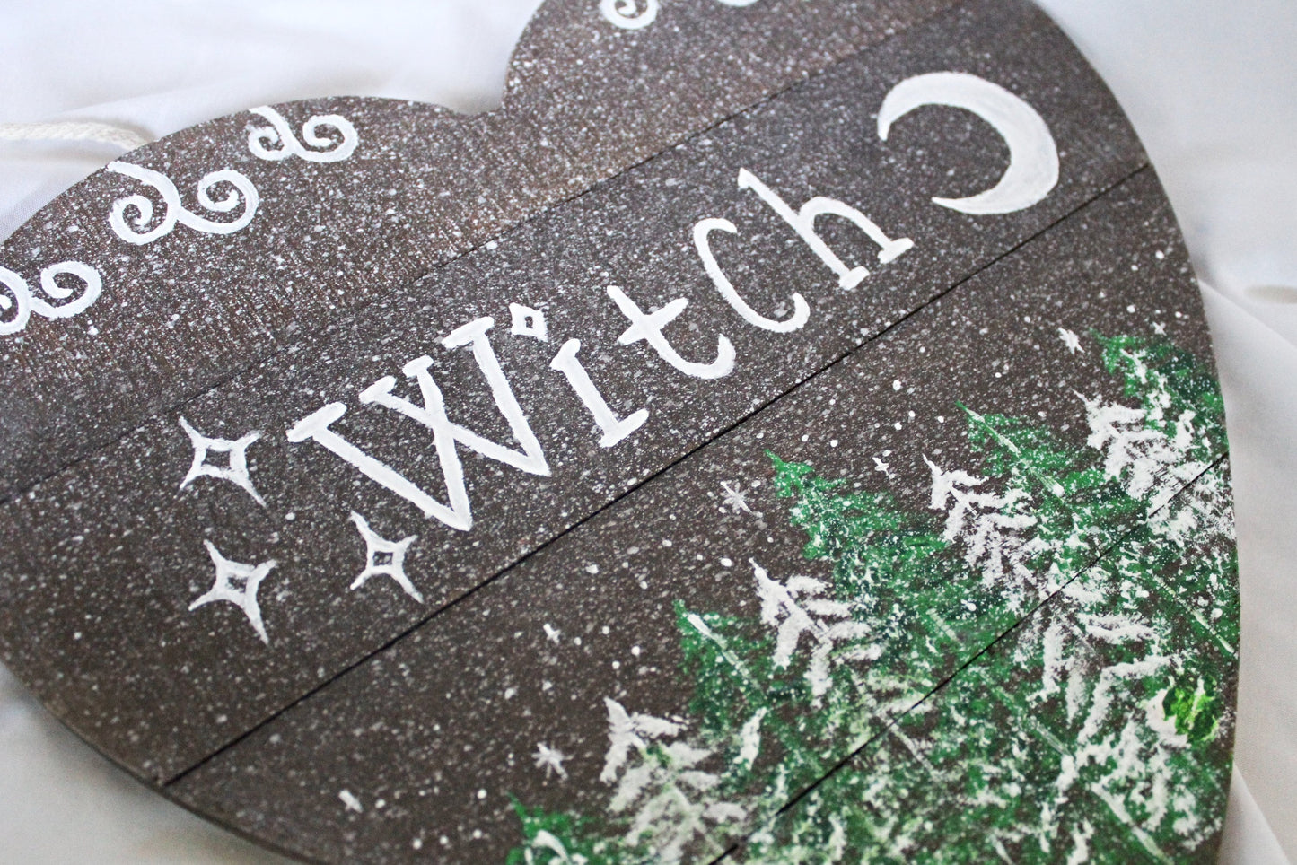 Forest Witch Heart Wall Hanging - Wildflower Moon Magic