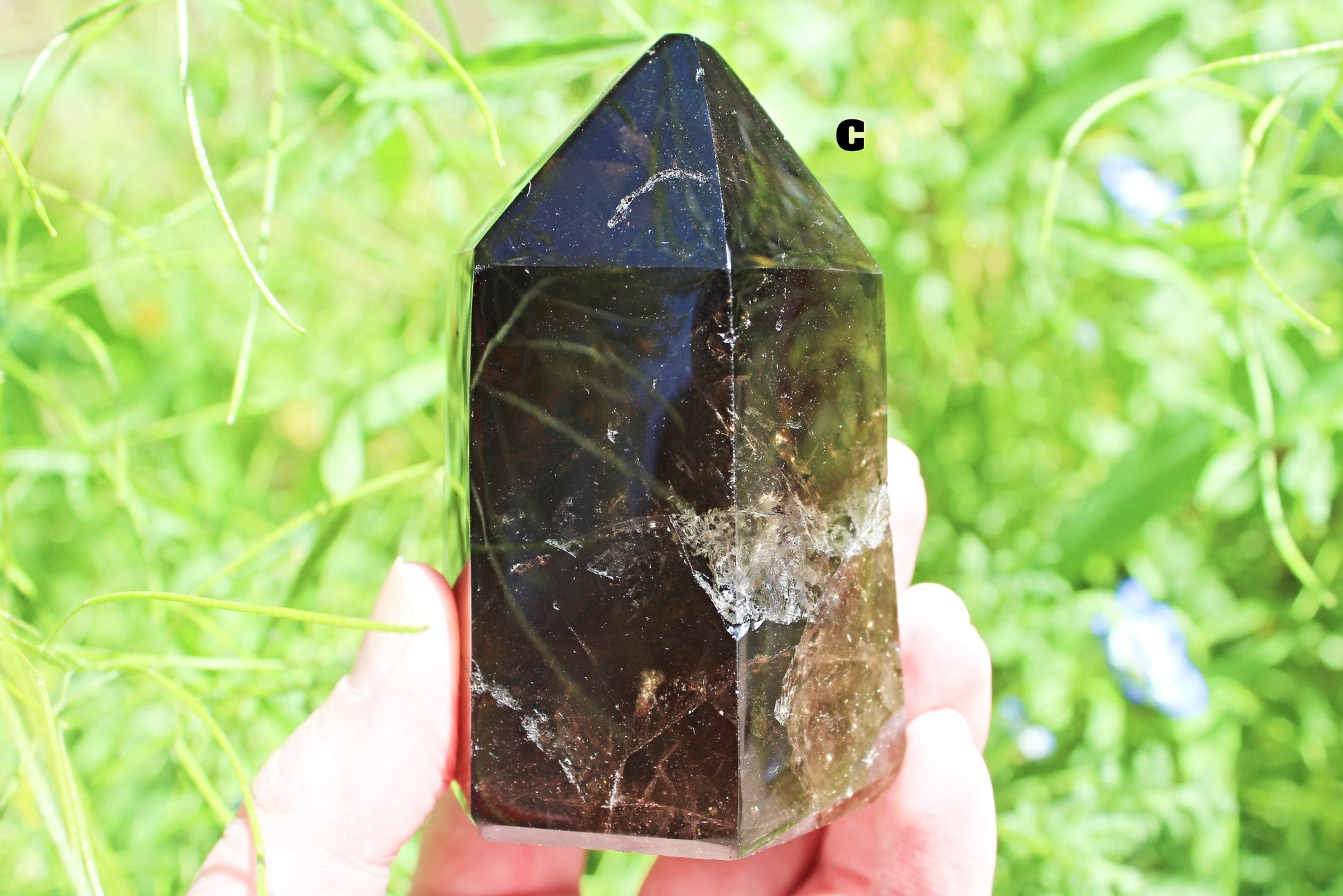 Smoky Quartz Polished Points (Ethically Sourced) - Wildflower Moon Magic