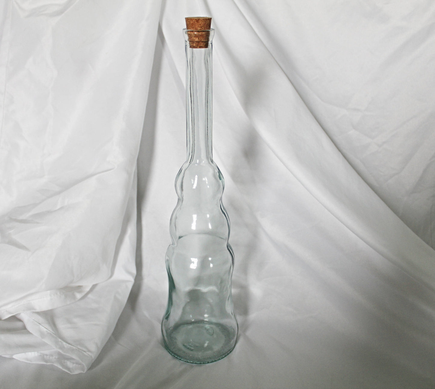Vintage Glass Bottle, Moon Water Bottle, Antique Glass Jar, Witch Bottle - Wildflower Moon Magic