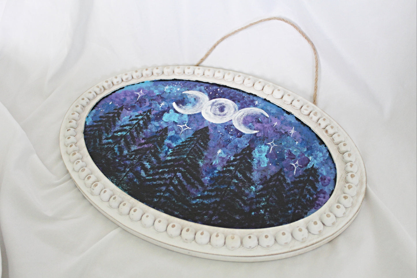 Nighttime Witch Forest Wall Hanging