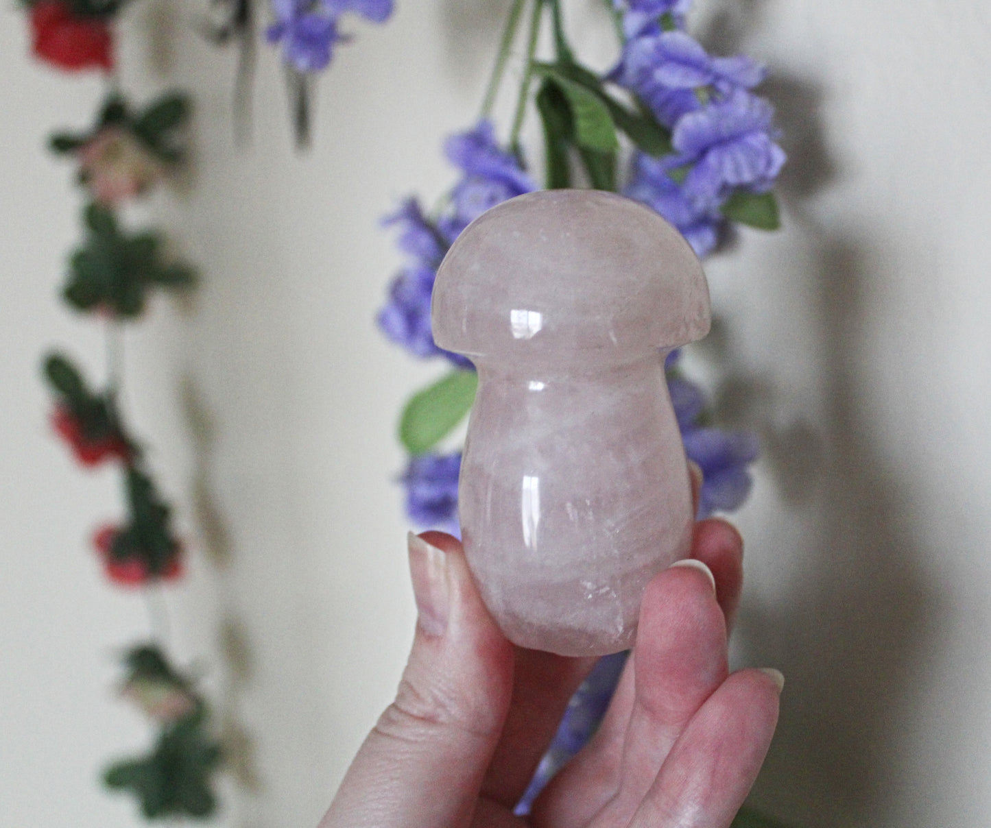 Mushroom Rose Quartz