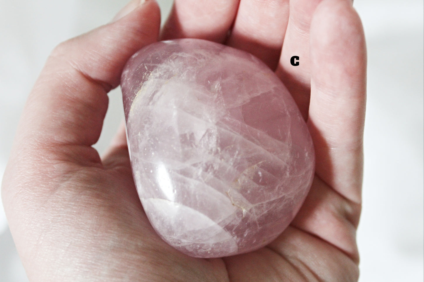 Rose Quartz Palm Stones