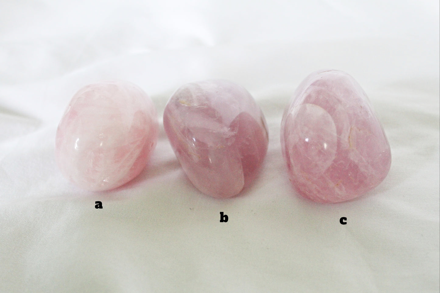 Rose Quartz Palm Stones