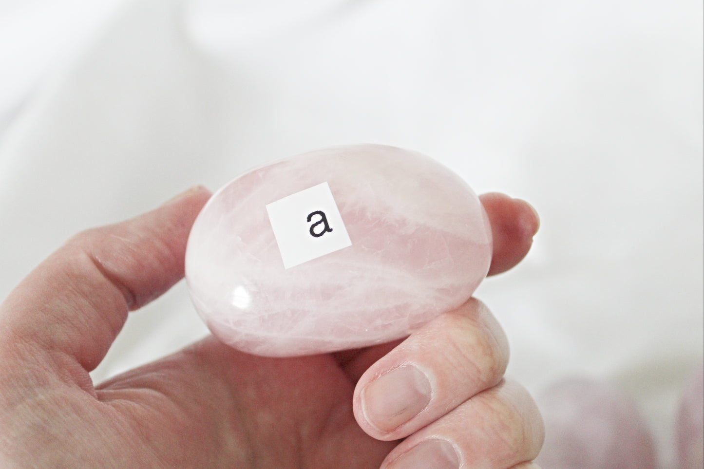 Rose Quartz Palm Stones