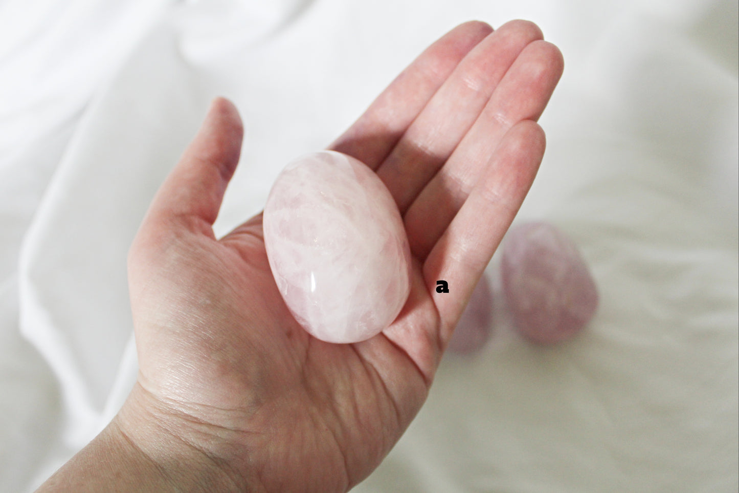 Rose Quartz Palm Stones