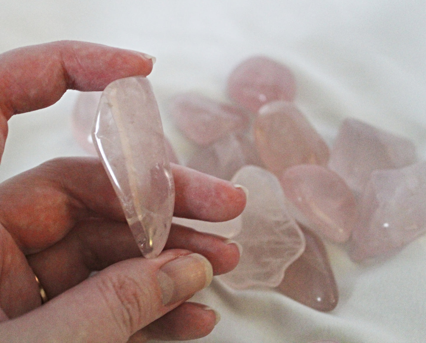 Rose Quartz Tumbled Stones