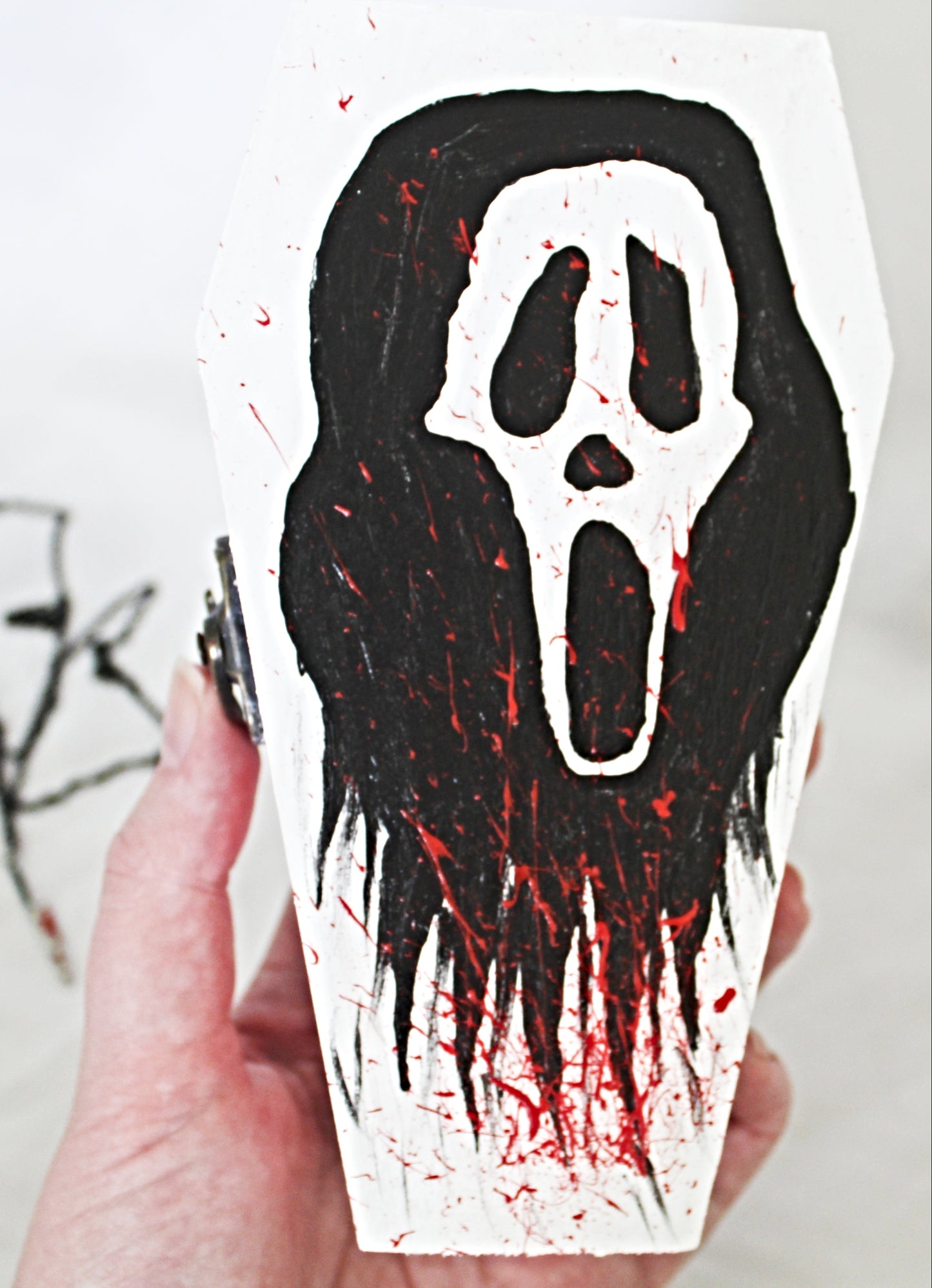 Creepy Coffin with Creepy Necklace