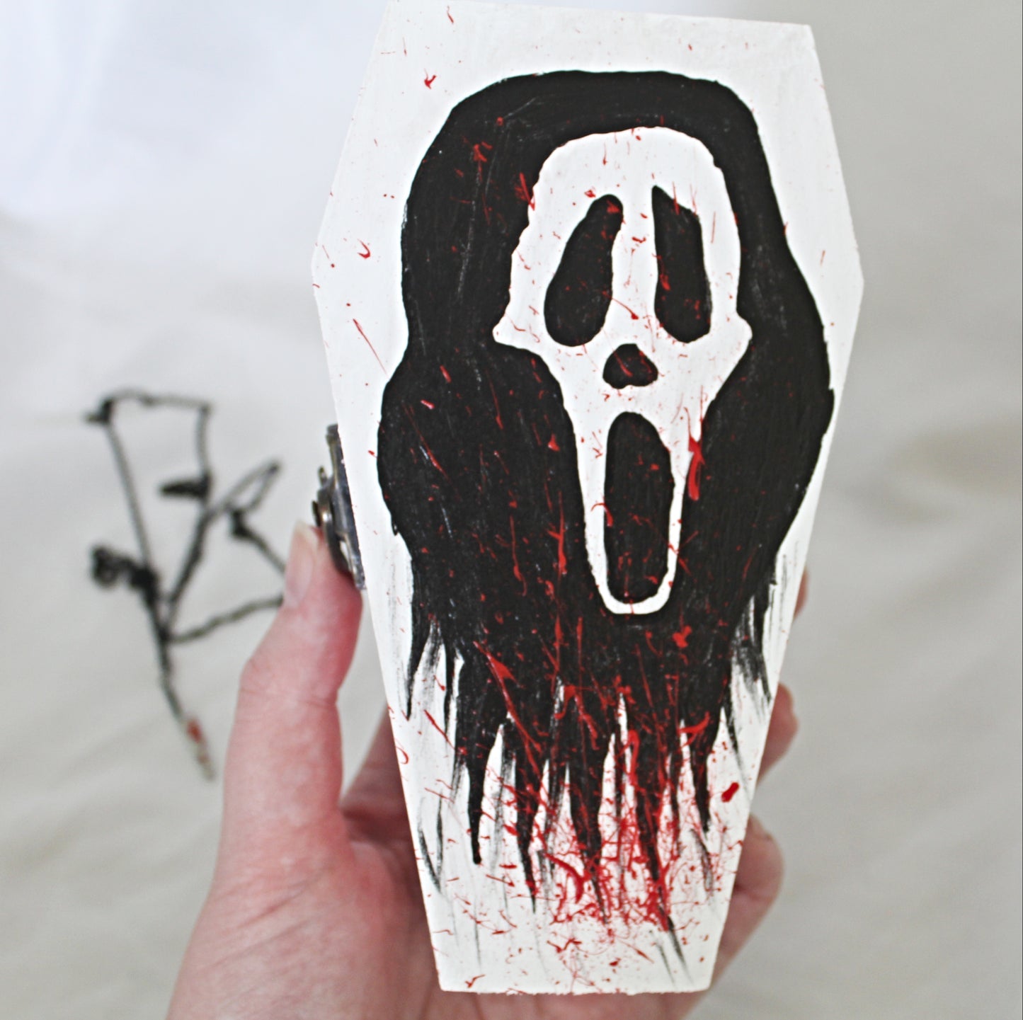 Creepy Coffin with Creepy Necklace