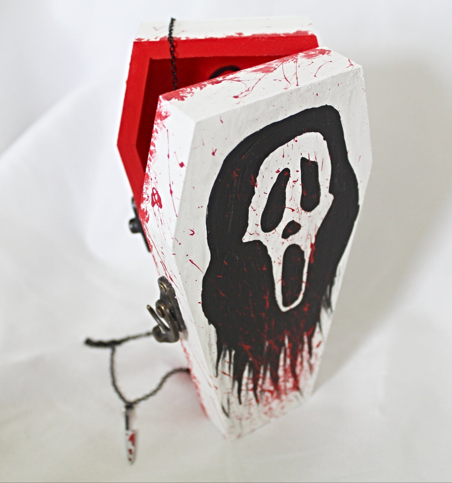 Creepy Coffin with Creepy Necklace