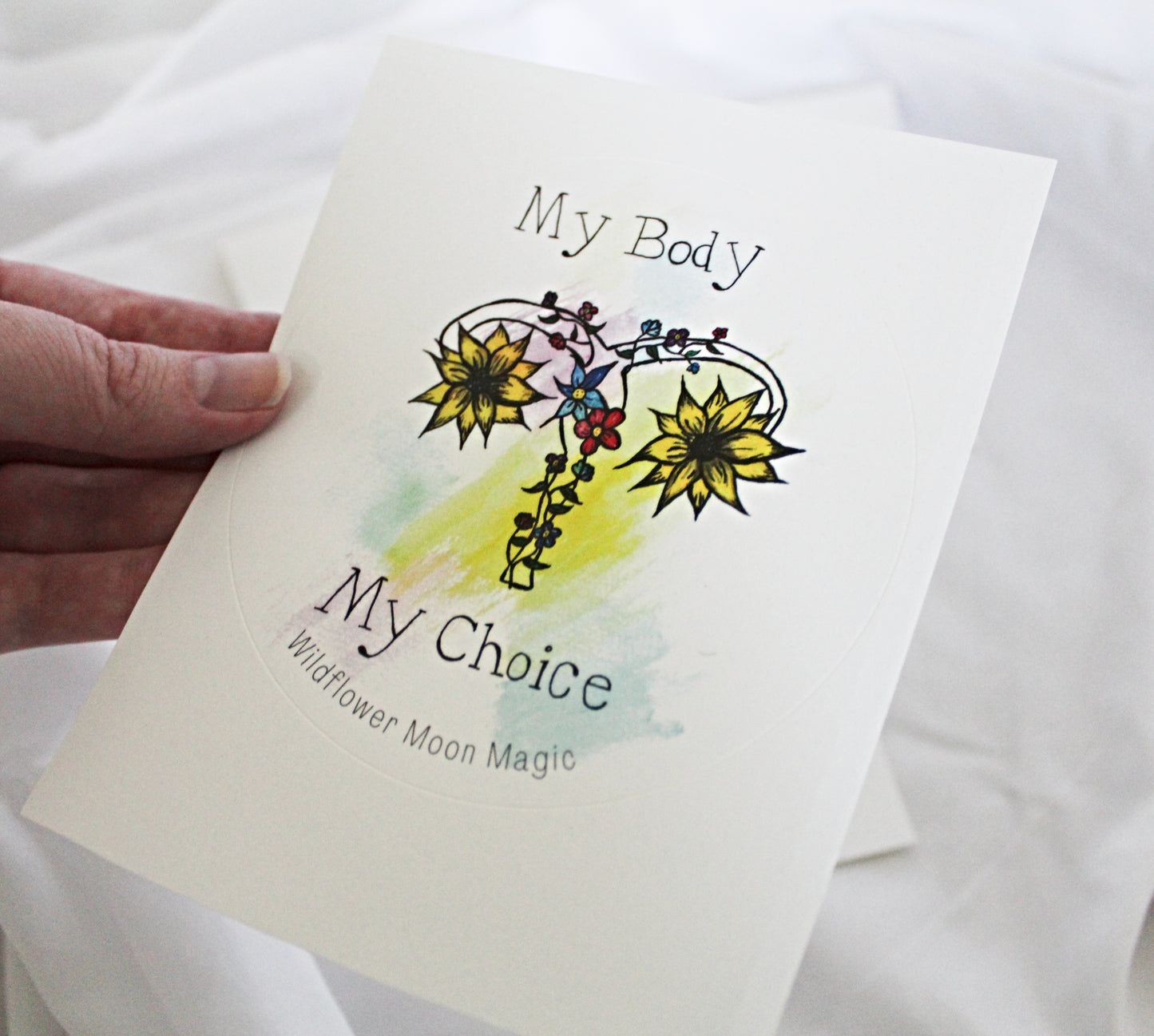 My Body My Choice Sticker