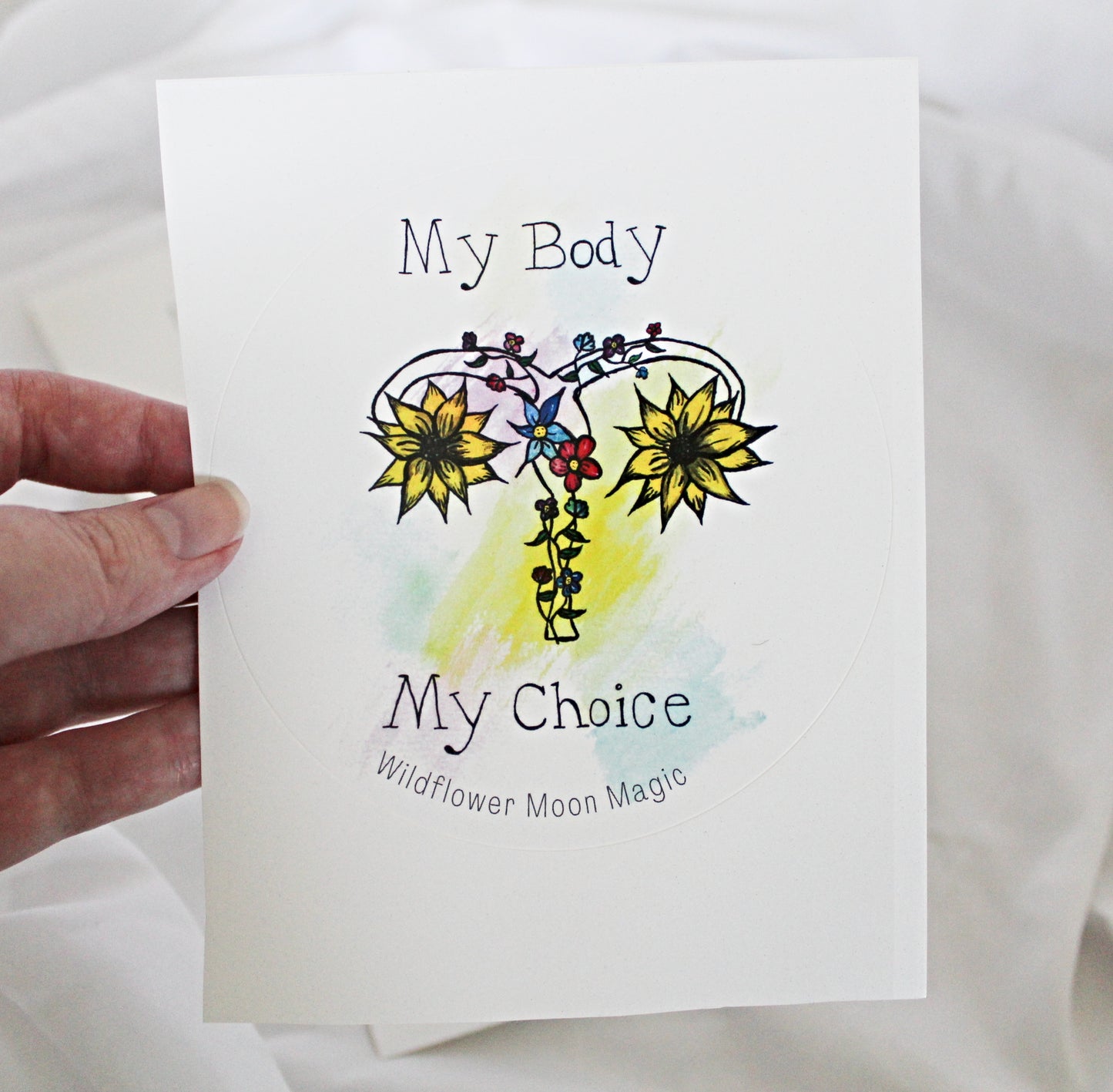 My Body My Choice Sticker