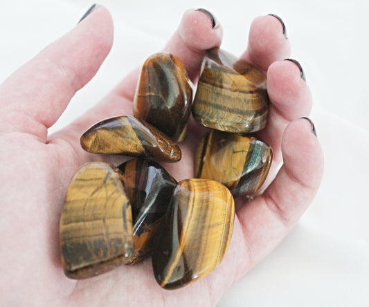 Tiger's Eye Tumbles
