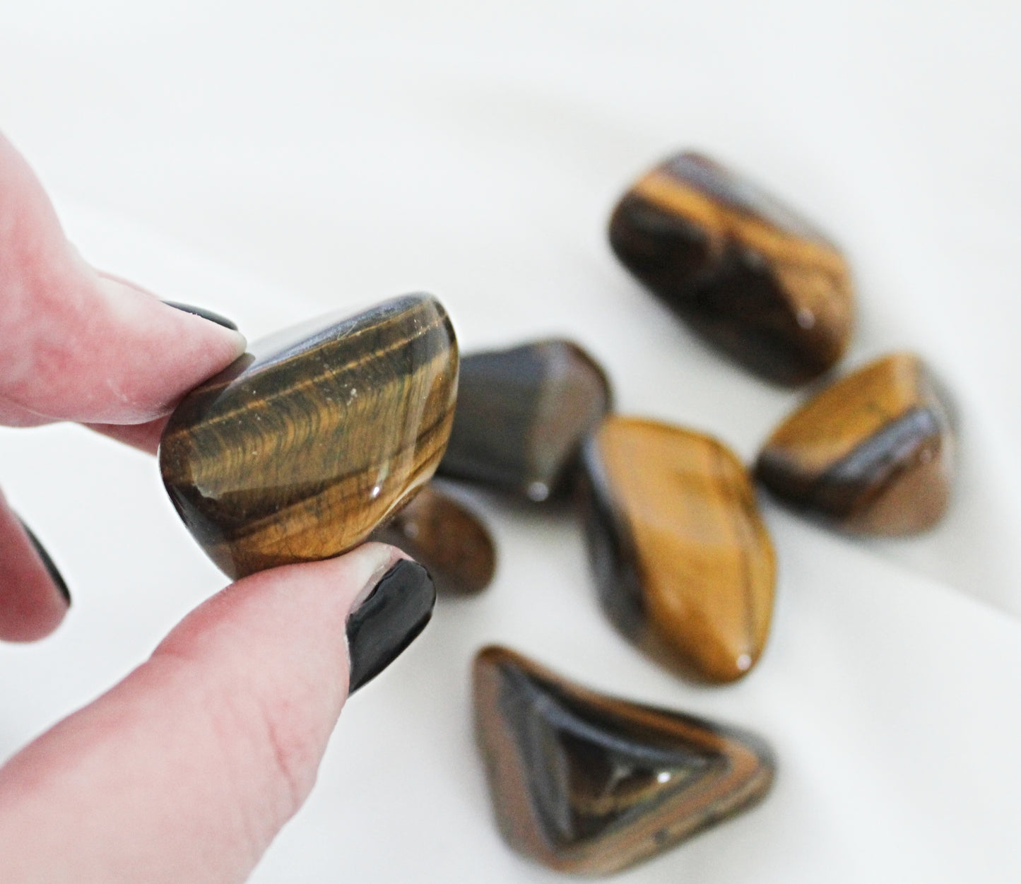 Tiger's Eye Tumbles
