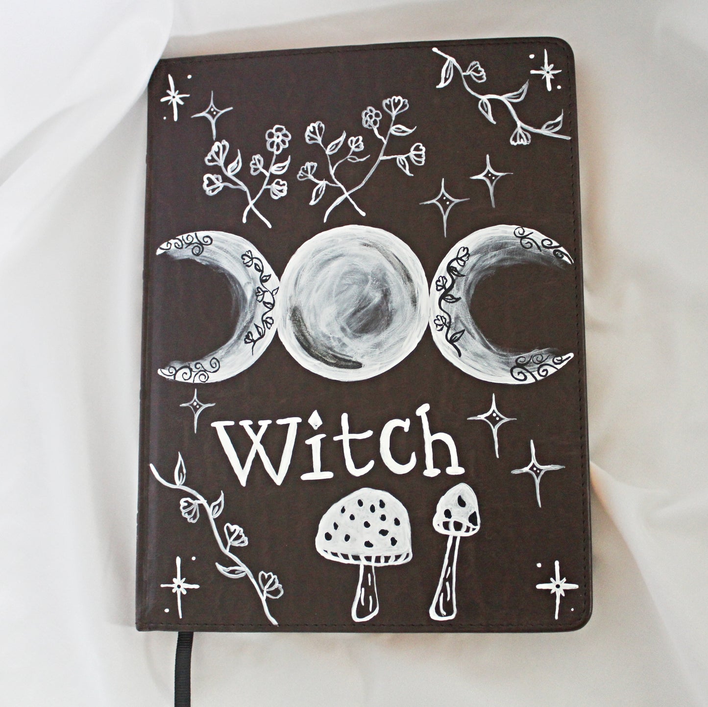 Large Triple Moon Witch Journal